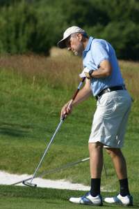 Platz 1 für Waldemar Krüger – mit dem Putter vom Vorgrün zum Titelgewinn