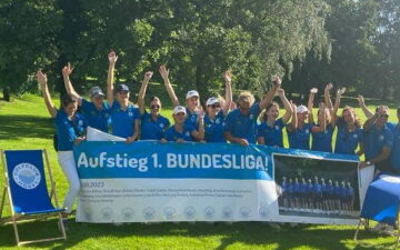 Aufstieg in die 1. Bundesliga: GC Hösel Damen, GC Essen-Heidhausen Herren