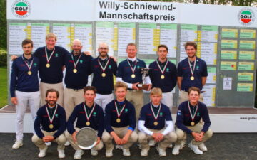 GC Hubbelrath wieder Sieger im „Willy-Schniewind-Mannschaftspreis“