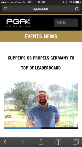 Sieg auch in der EM-Einzelwertung: Dennis Küpper