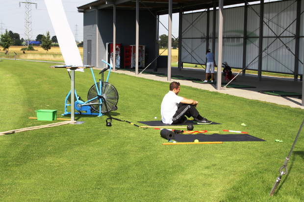 Fitnesstraining im GolfCenter vor und nach der Golfrunde