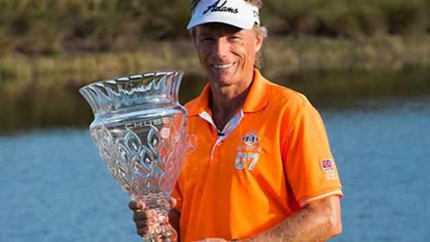 Mit dem 26. Titel auf der PGA Tour Champions liegt Bernhard Langer nun in der Ewigenliste der Sieger auf Rang 3.