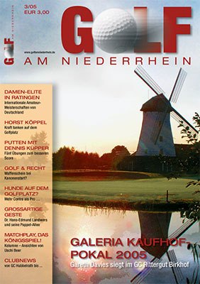 Golf am Niederrhein - Erster Titel aus dem Jahre 2005