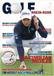 Golf an Rhein und Ruhr Titelbild 02/2016