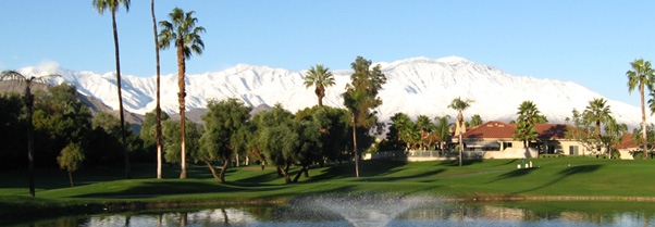Der Mission Hills Country Club im kalifornischen Rancho Mirage, Schauplatz des 1. Major-Turniers der Damen