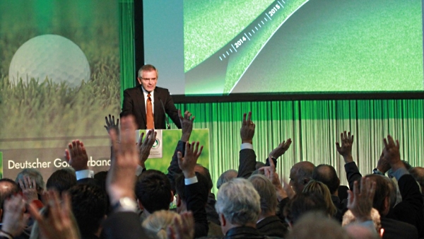 Ansprache von Präsident Hans Joachim Nothelfer beim außerordentlichen Verbandstags des DGV in Frankfurt