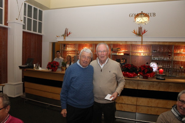 Der „alte“ und der „neue“ Men’s Captain: Walter Bröcker (l) und Karl-Heinz Grasskamp