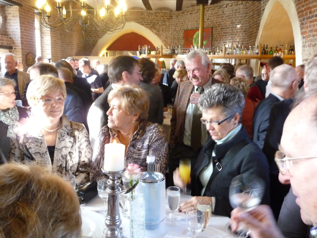 Beste Stimmung beim Neujahrsempfang im GC Schloss Haag 	 